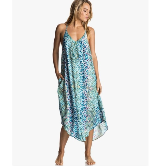 Roxy Dresses & Skirts - ROXY Women's M Kat Fish T-Strap Dress with Pockets